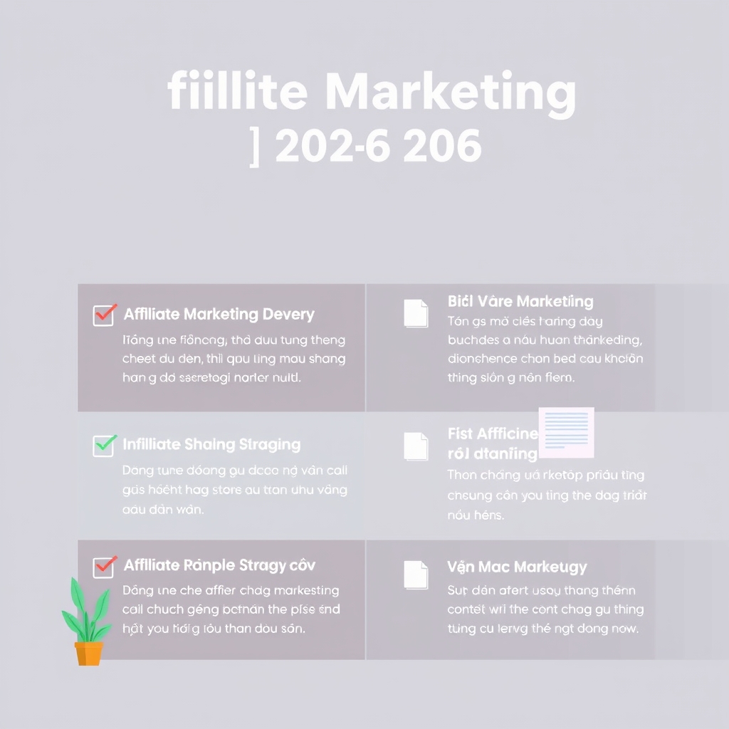Affiliate Marketing Strategy 2026: Checklist Hoàn Chỉnh Cho Thương Hiệu Việt