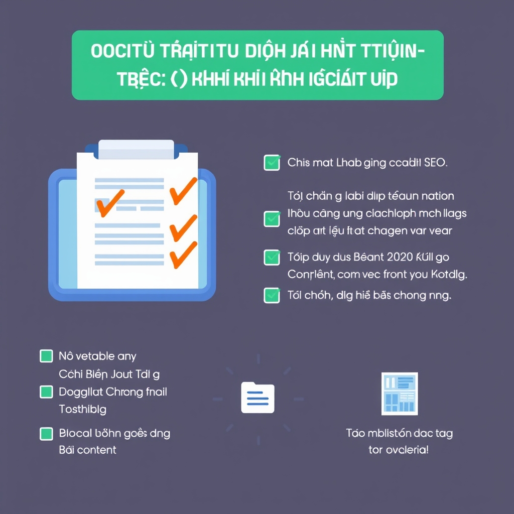 Cách Tự Audit Bài Viết SEO Trước Khi Gửi Khách: Checklist Chi Tiết Cho Content Lead