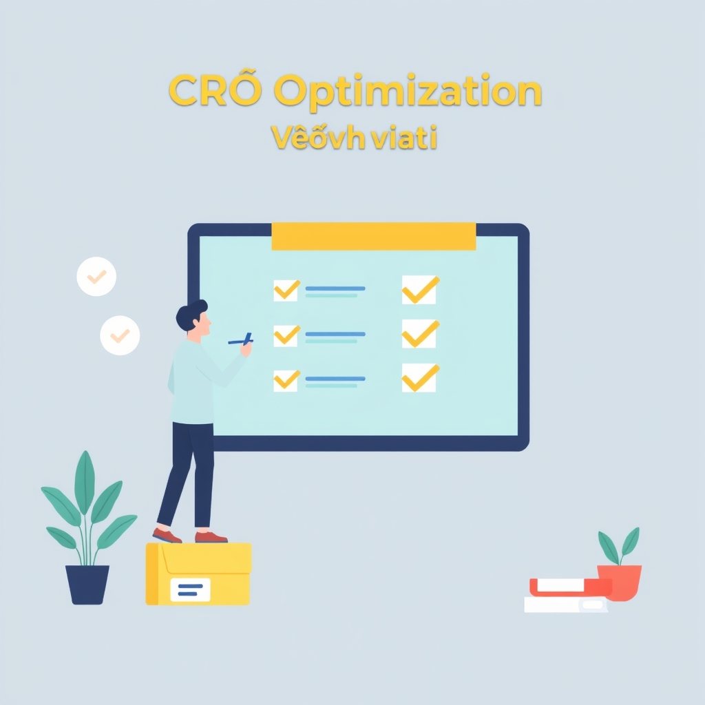 CRO Optimization Cho Website: Checklist Hoàn Chỉnh (Cập Nhật 2026)