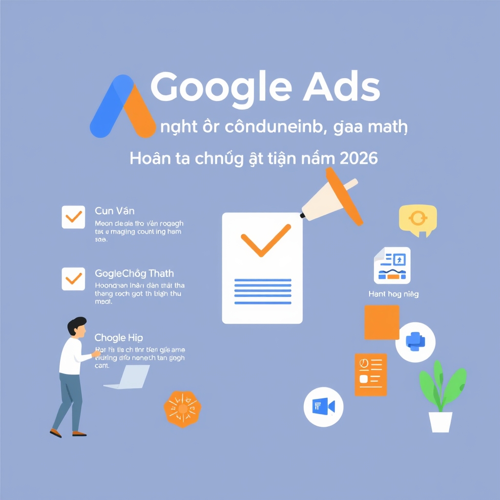 Google Ads Cho Dịch Vụ: Checklist Hoàn Chỉnh Để Không “Đốt Tiền” Năm 2026