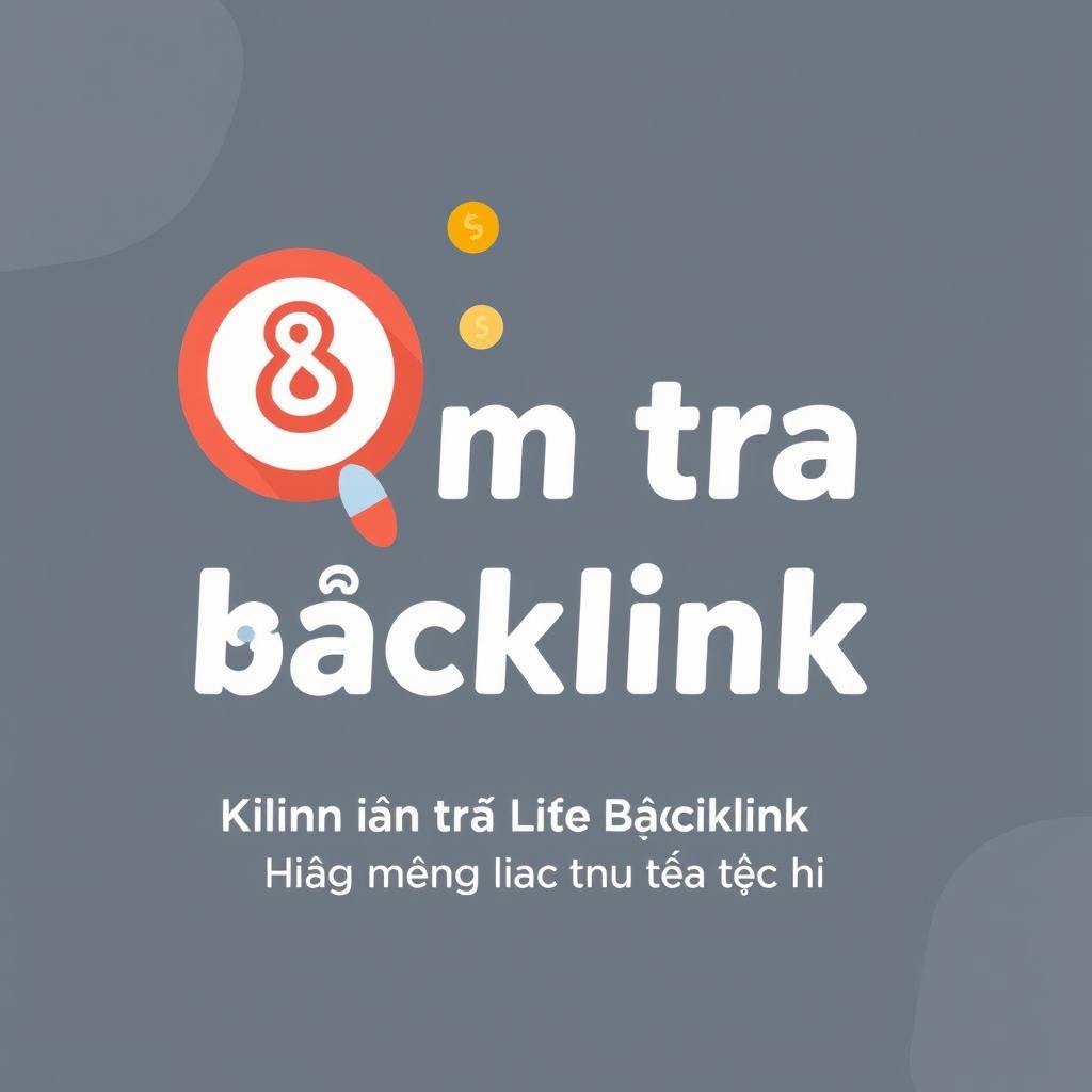 Kiểm Tra Backlink Xấu + Kiểm Tra Backlink: Bí Quyết Tăng Hiệu Suất Gấp 2 Lần