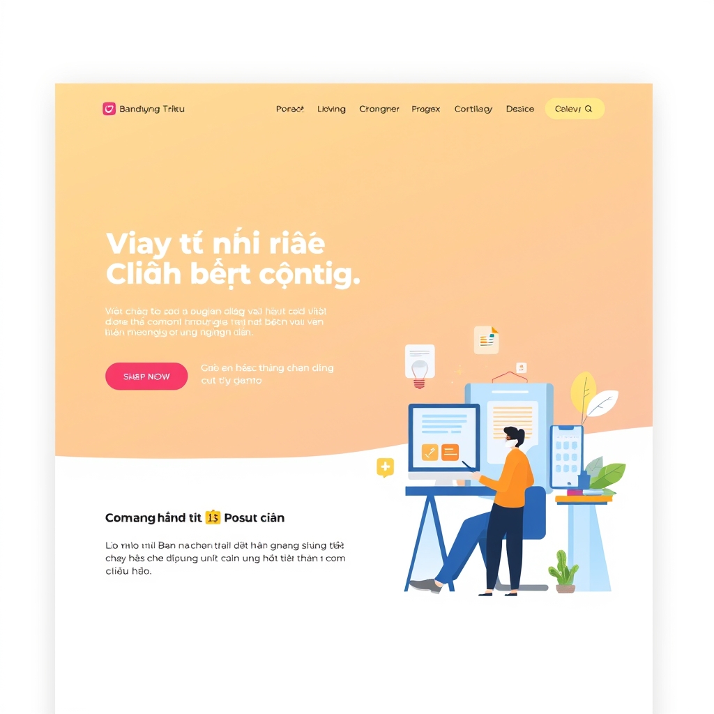 Landing Page Bán Hàng Tết Kết Hợp Cách Viết Content Landing Page: Chiến Lược Hiệu Quả Nhất 2026