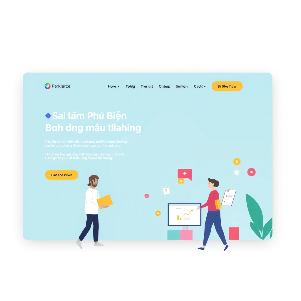 Landing Page Cho Ecommerce: Sai Lầm Phổ Biến Và Cách Tránh (Cập Nhật 2026)