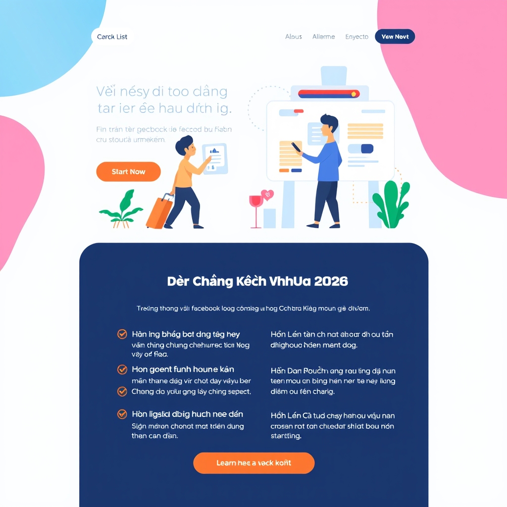 Landing Page Cho Facebook Ads: Checklist Hoàn Chỉnh (2026)