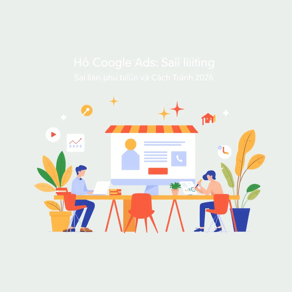 Landing Page Cho Google Ads: Sai Lầm Phổ Biến Và Cách Tránh (2026)
