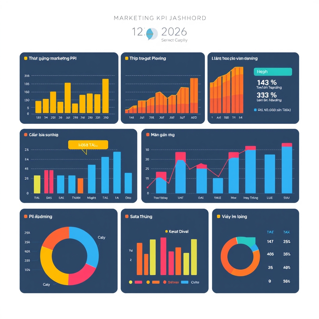 Marketing KPI Dashboard 2026: Cách Xây Dựng Hệ Thống Đo Lường Hiệu Suất Chuẩn Data-Driven