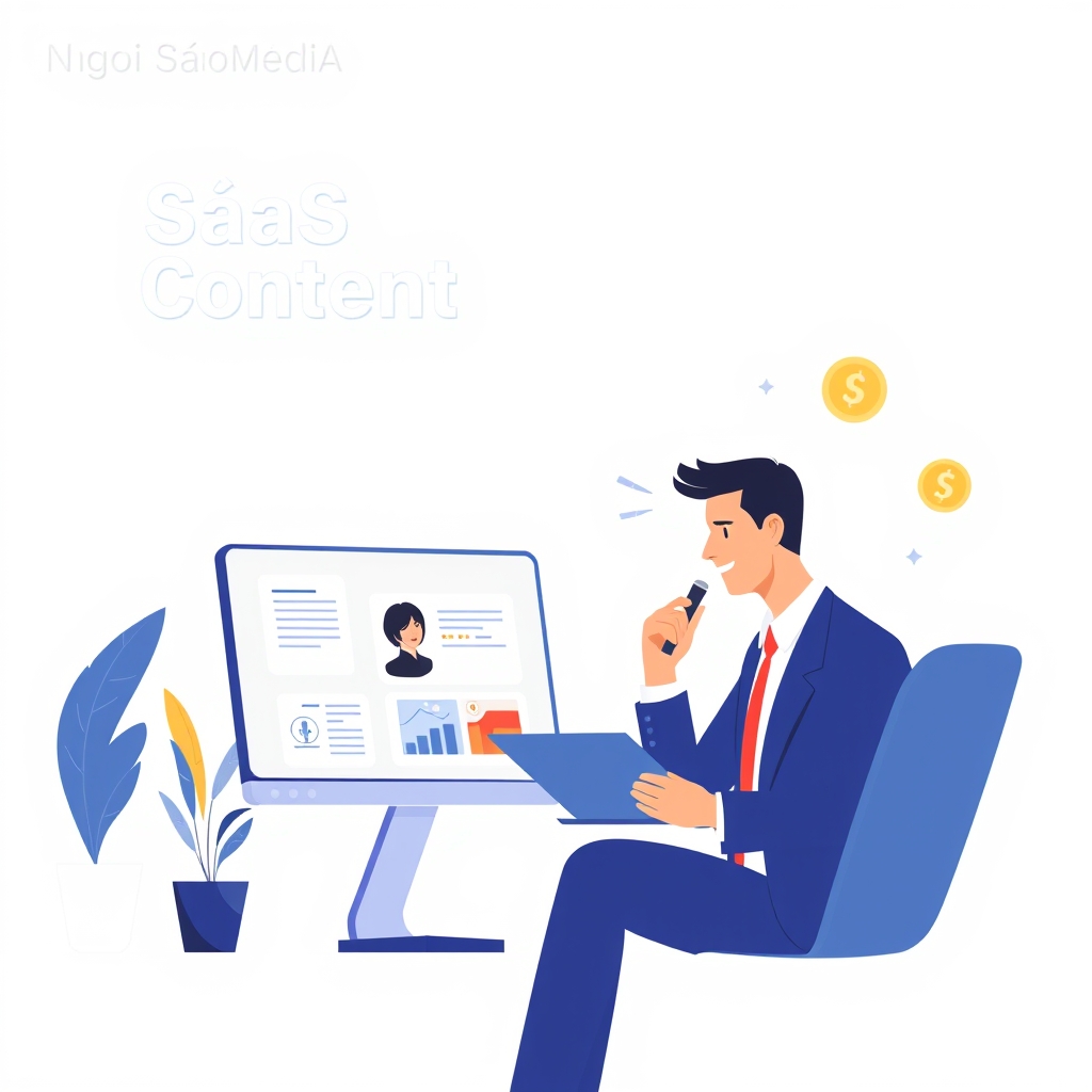 SaaS Content Marketing: Case Study Thực Tế Từ NgoiSaoMedia