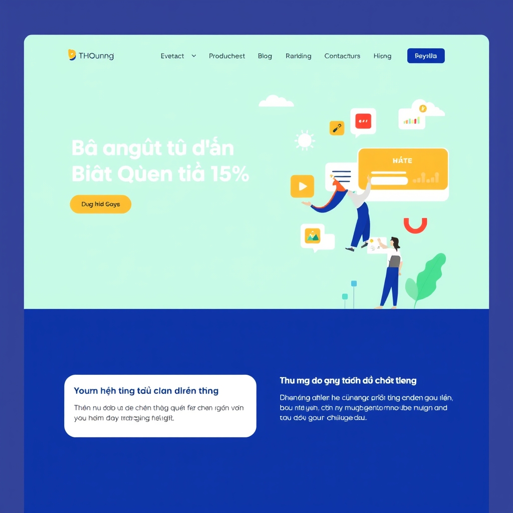 Thiết Kế Landing Page Chuyển Đổi Cao: Bí Quyết Tỷ Lệ Chuyển Đổi Trên 15%